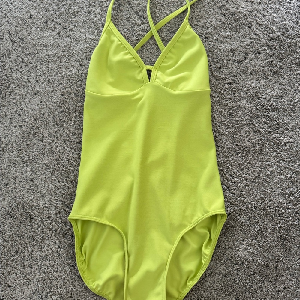 Eleve Rachel Pistachio Leotard